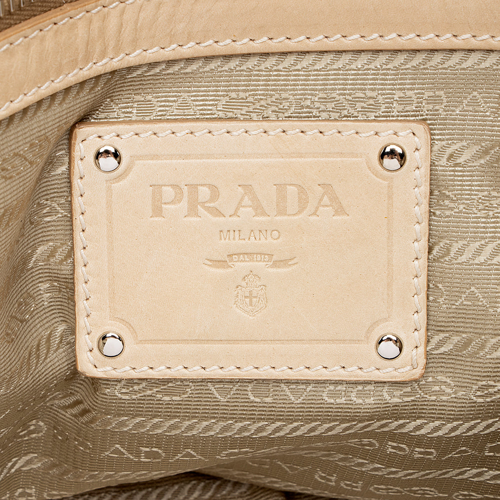 Prada Leather New Look Tote (SHF-14947)