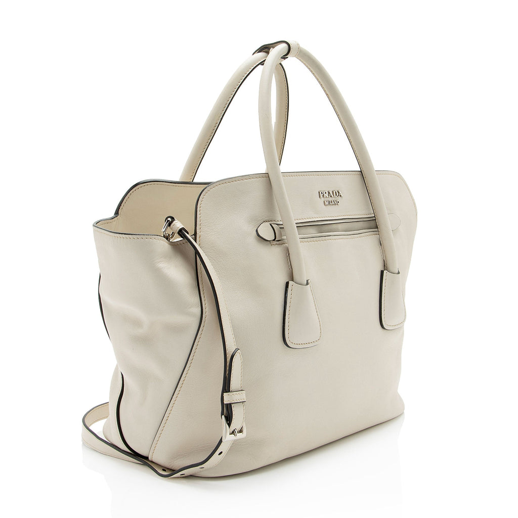 Prada Leather Soft Shopping Tote (SHF-SUTEao)