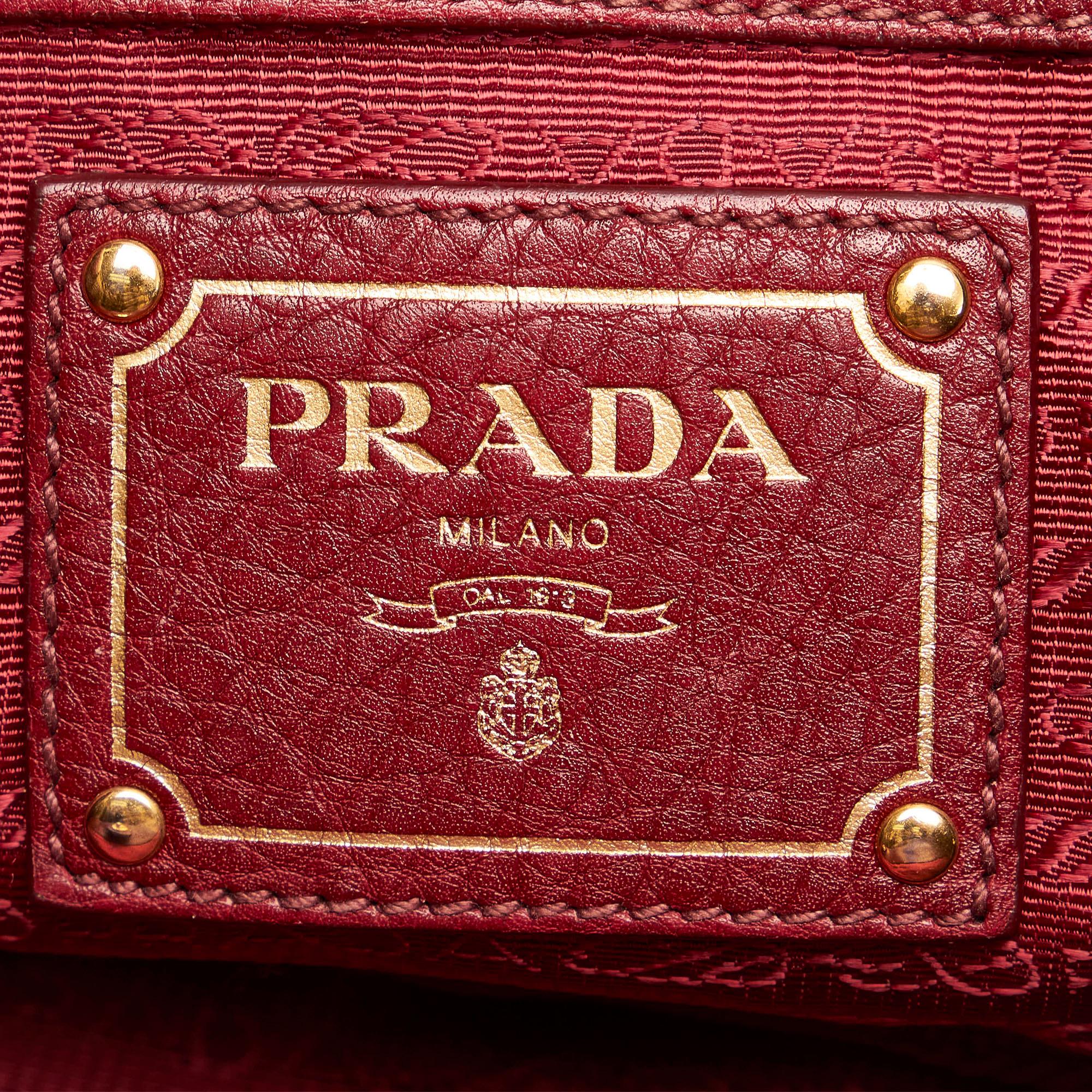 Prada Leather Tote Bag (SHG-33978)