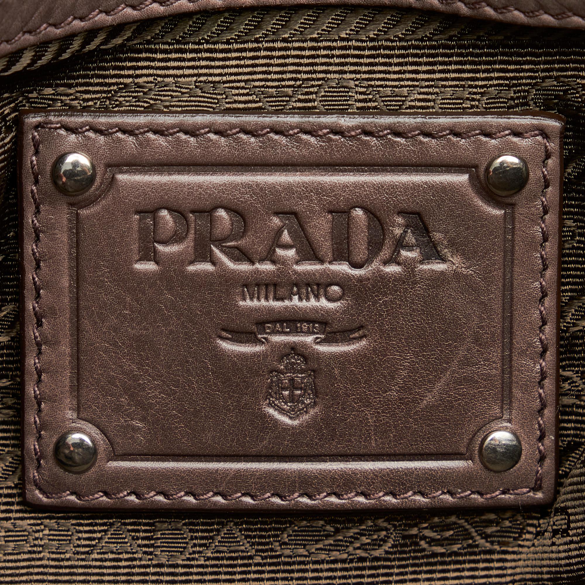 Prada Leather Tote Bag (SHG-36126)