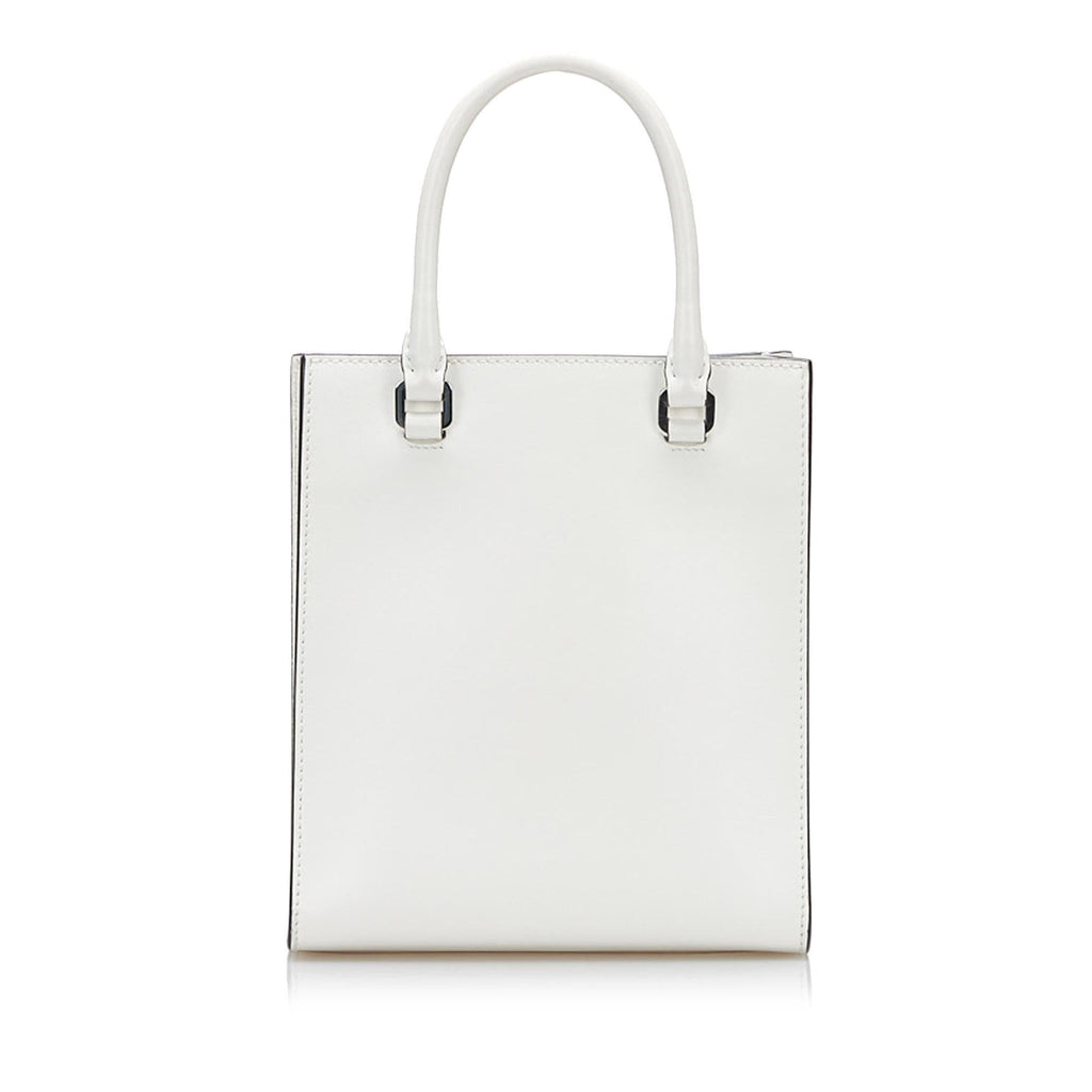 Prada Logo Embossed Mini Tote (SHG-36423)