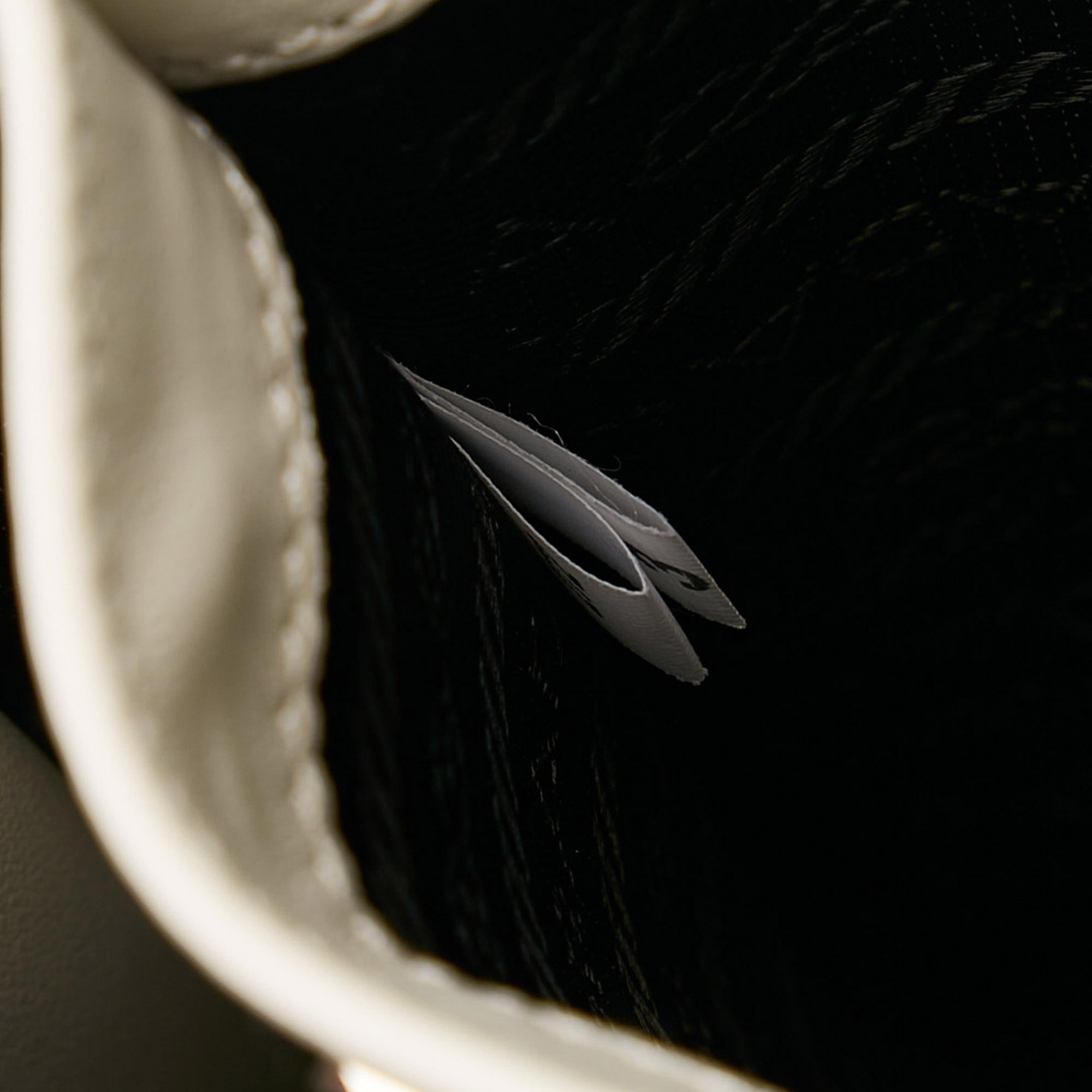 Prada Logo Embossed Mini Tote (SHG-36423)