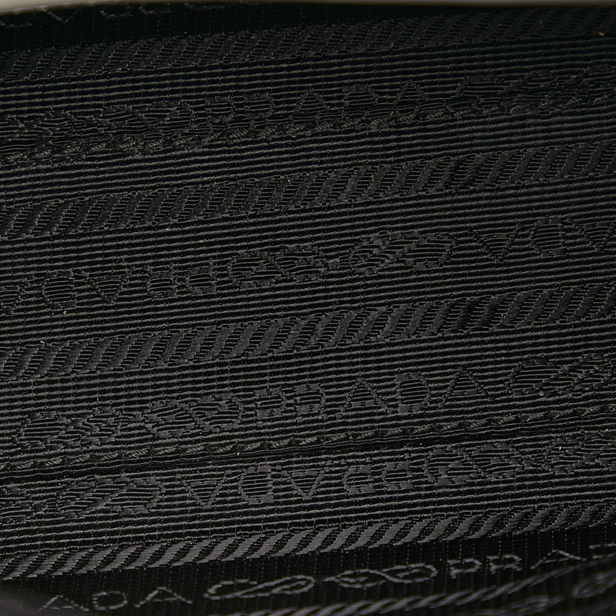 Prada Logo Embossed Mini Tote (SHG-36423)