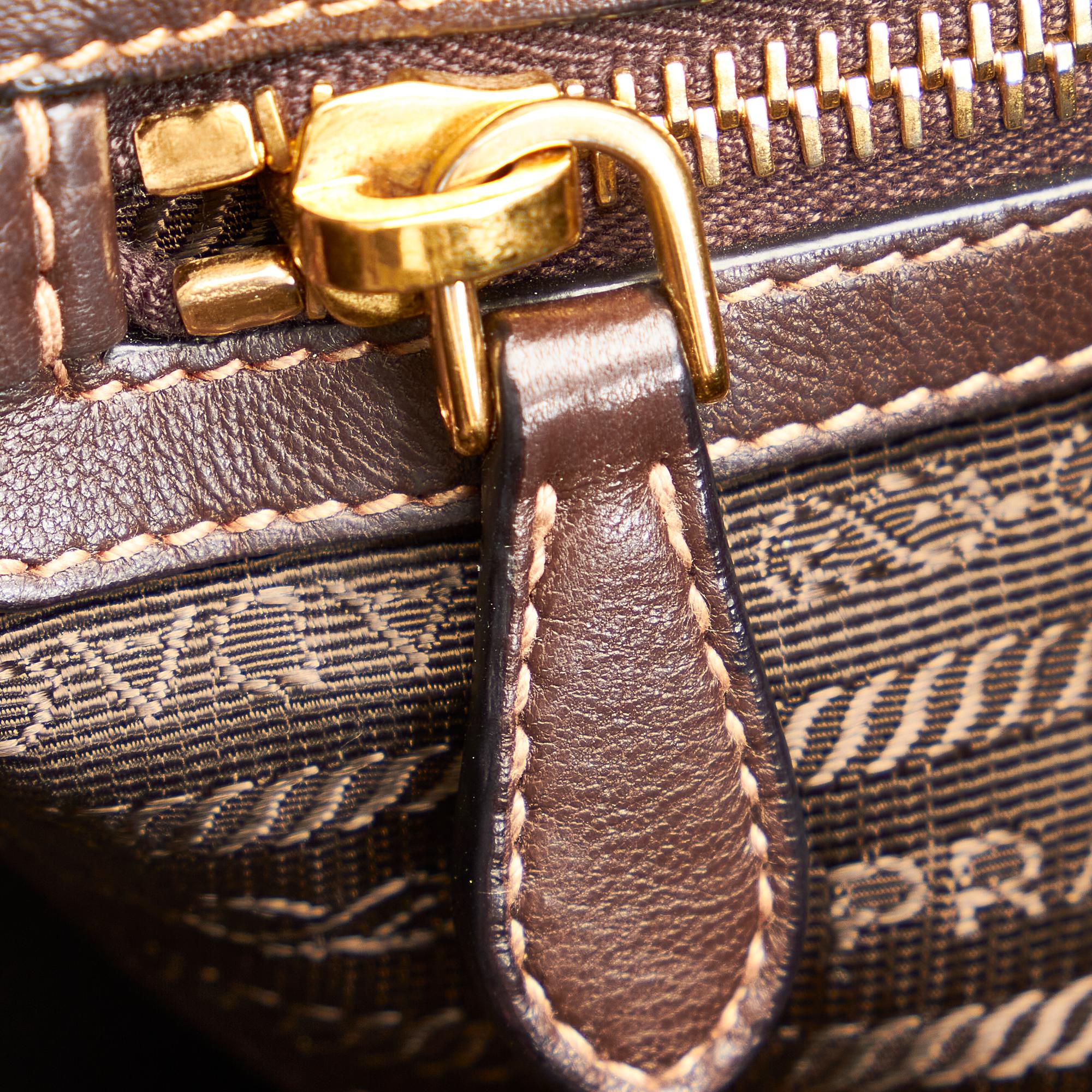 Prada Logo Tessuto Drawstring Tote Bag (SHG-27606)
