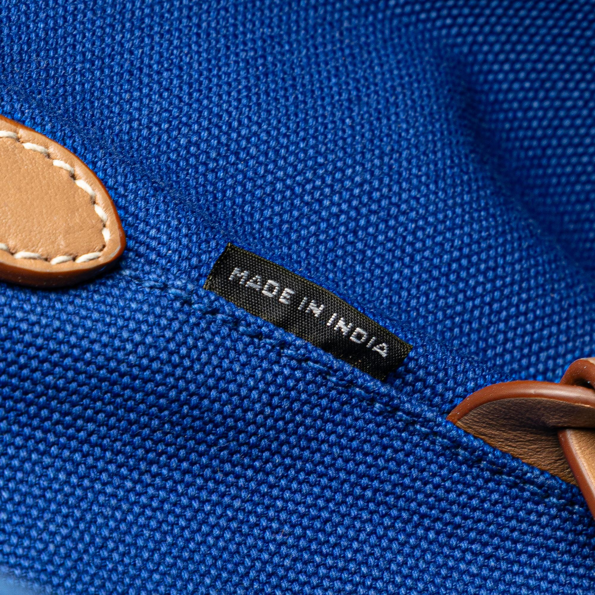 Prada Medium Canvas Canapa Logo Convertible Shopping Tote