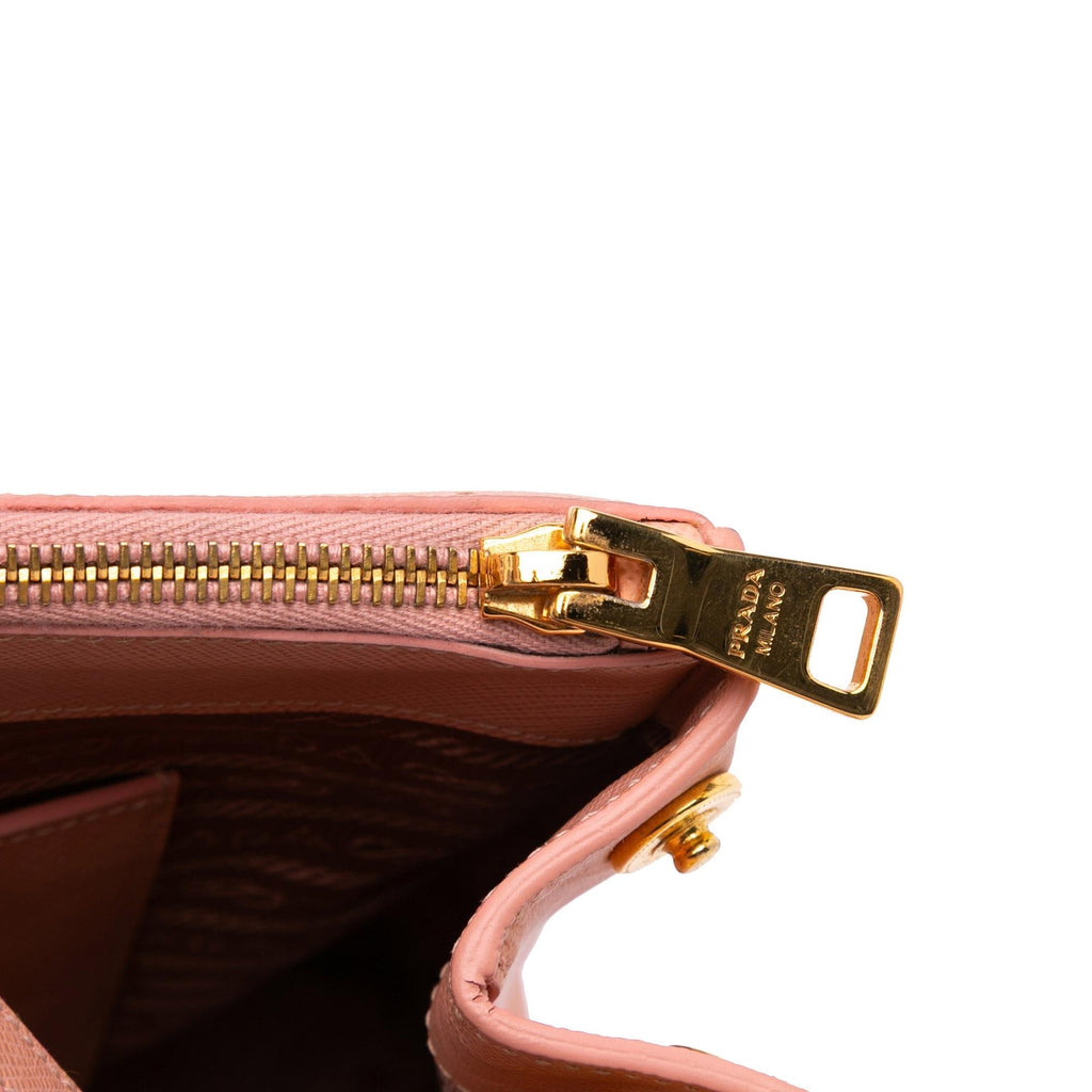 Prada Medium Saffiano Lux Galleria Double Zip Tote