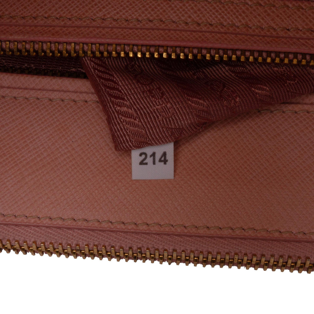 Prada Medium Saffiano Lux Galleria Double Zip Tote
