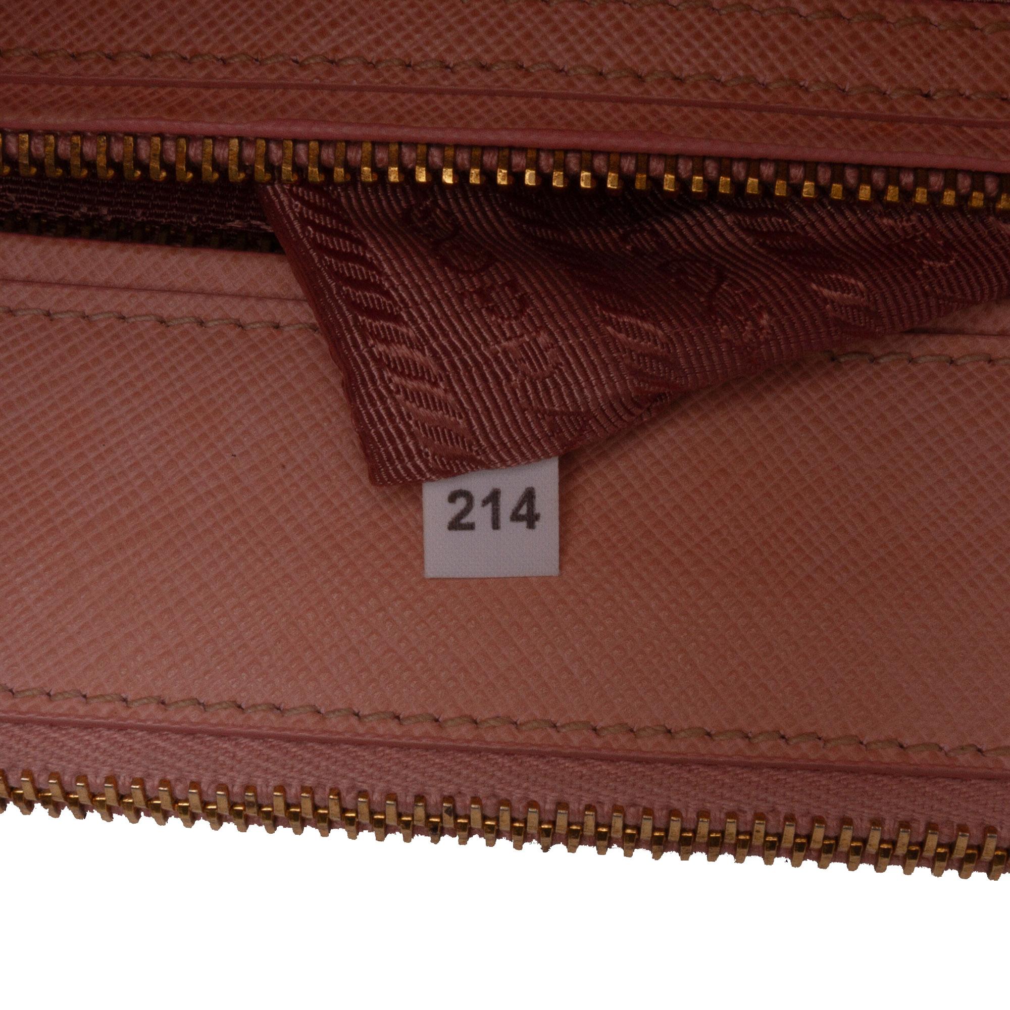 Prada Medium Saffiano Lux Galleria Double Zip Tote