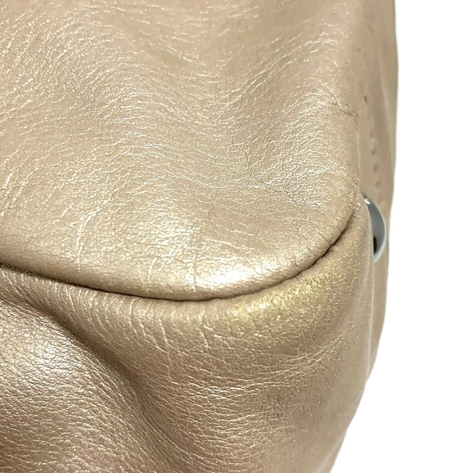 Prada Metallic Soft Calf Shopping Tote (SHG-69YSIe)