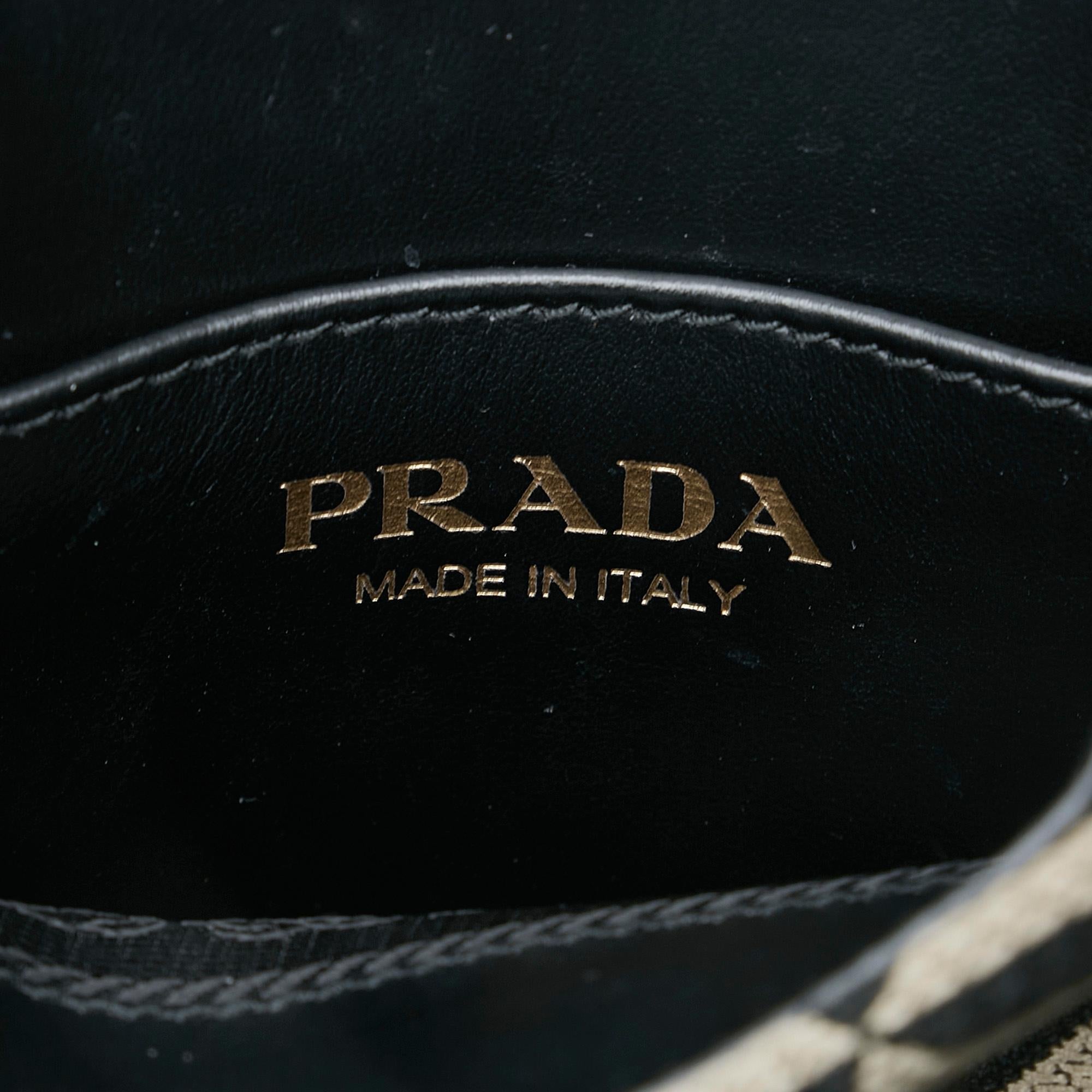 Prada Mini Symbole Triangolo Tote (SHG-3OB7VR)
