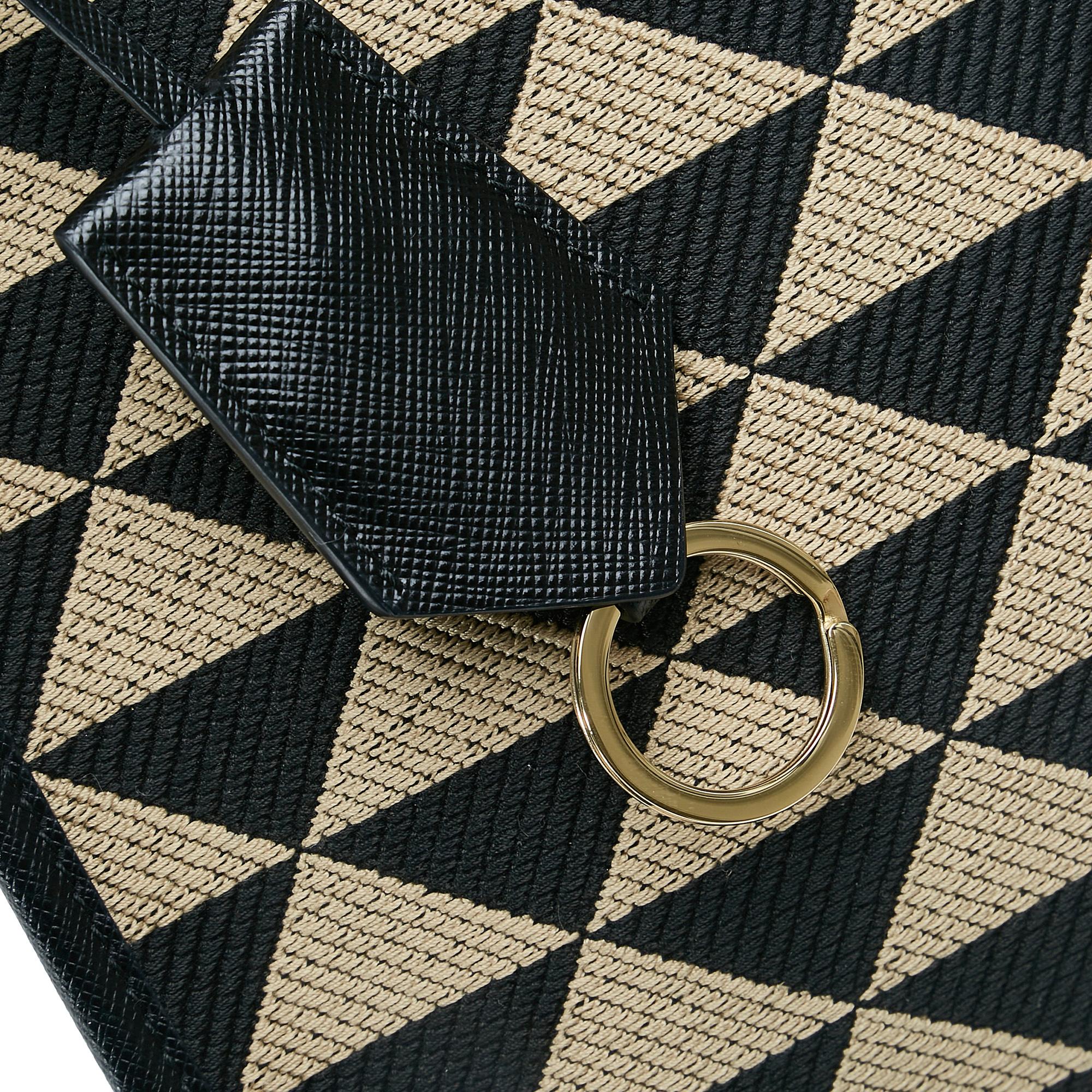 Prada Mini Symbole Triangolo Tote