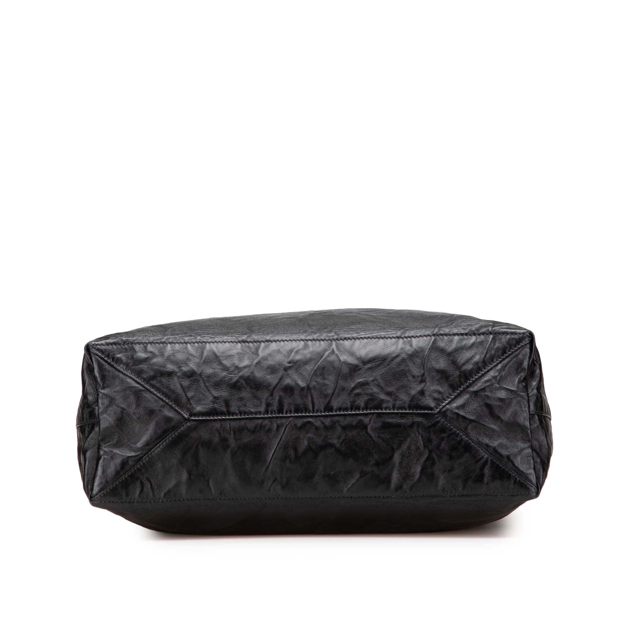 Prada Nappa Antique Reversible Shopper Tote