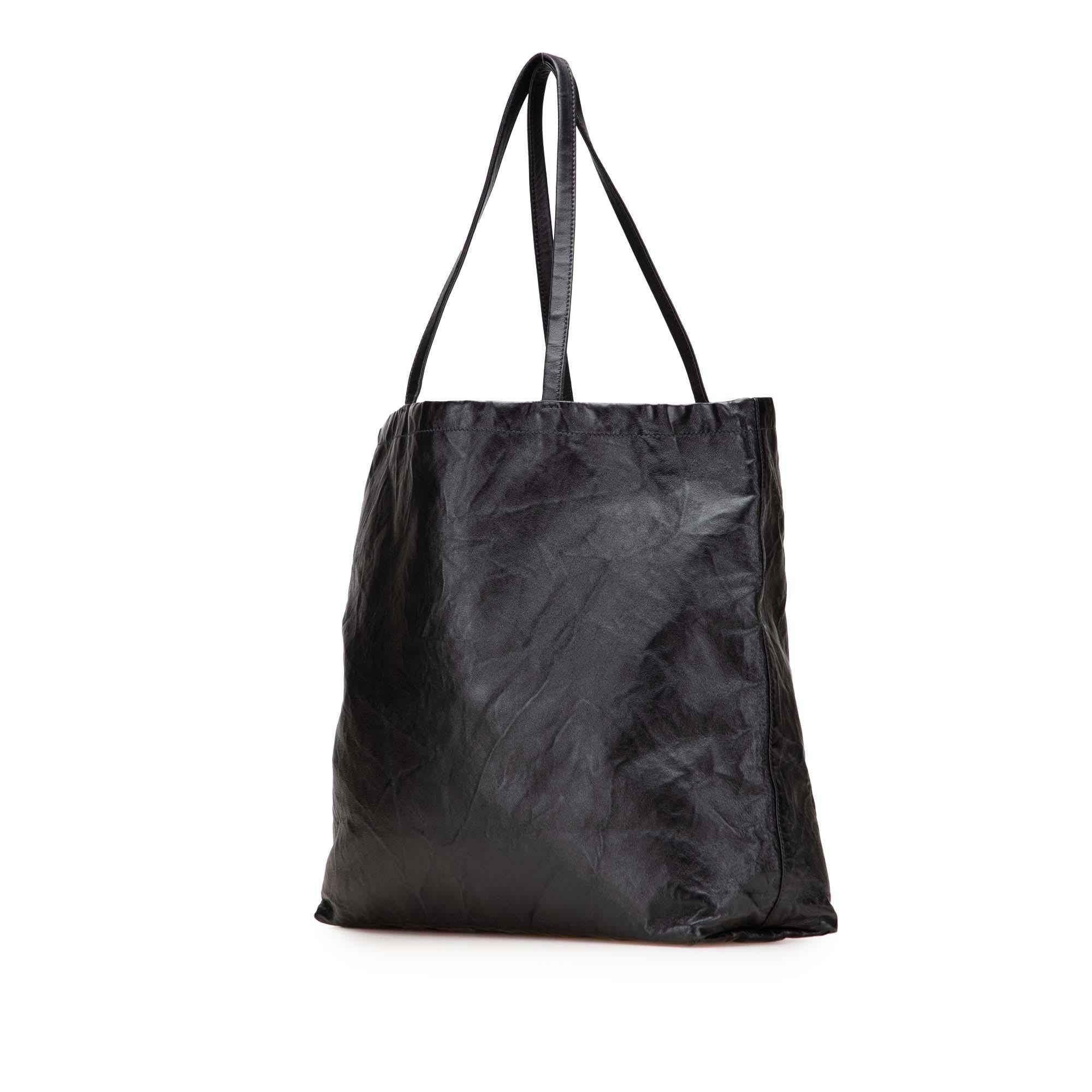 Prada Nappa Antique Reversible Shopper Tote