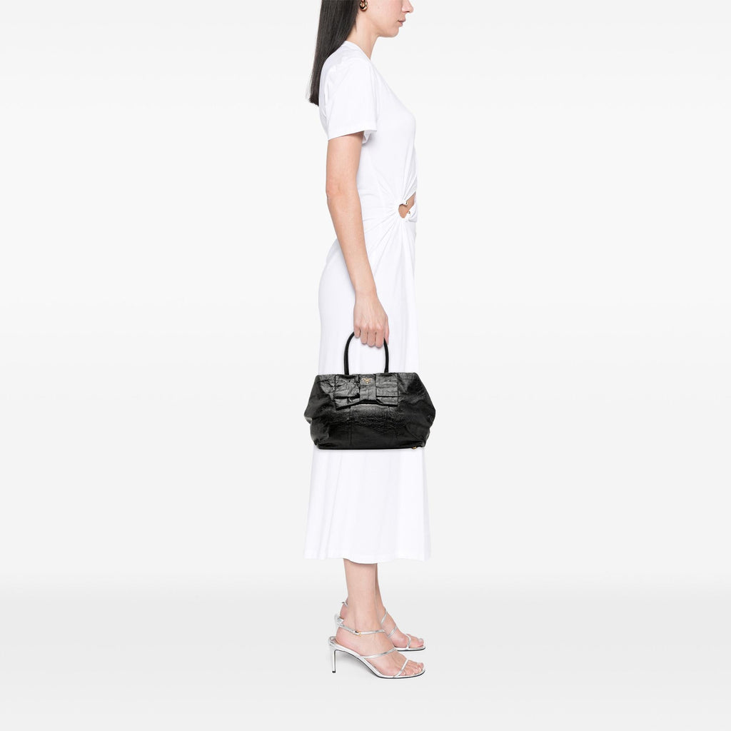 Prada Nappa Fiocco Bow Tote