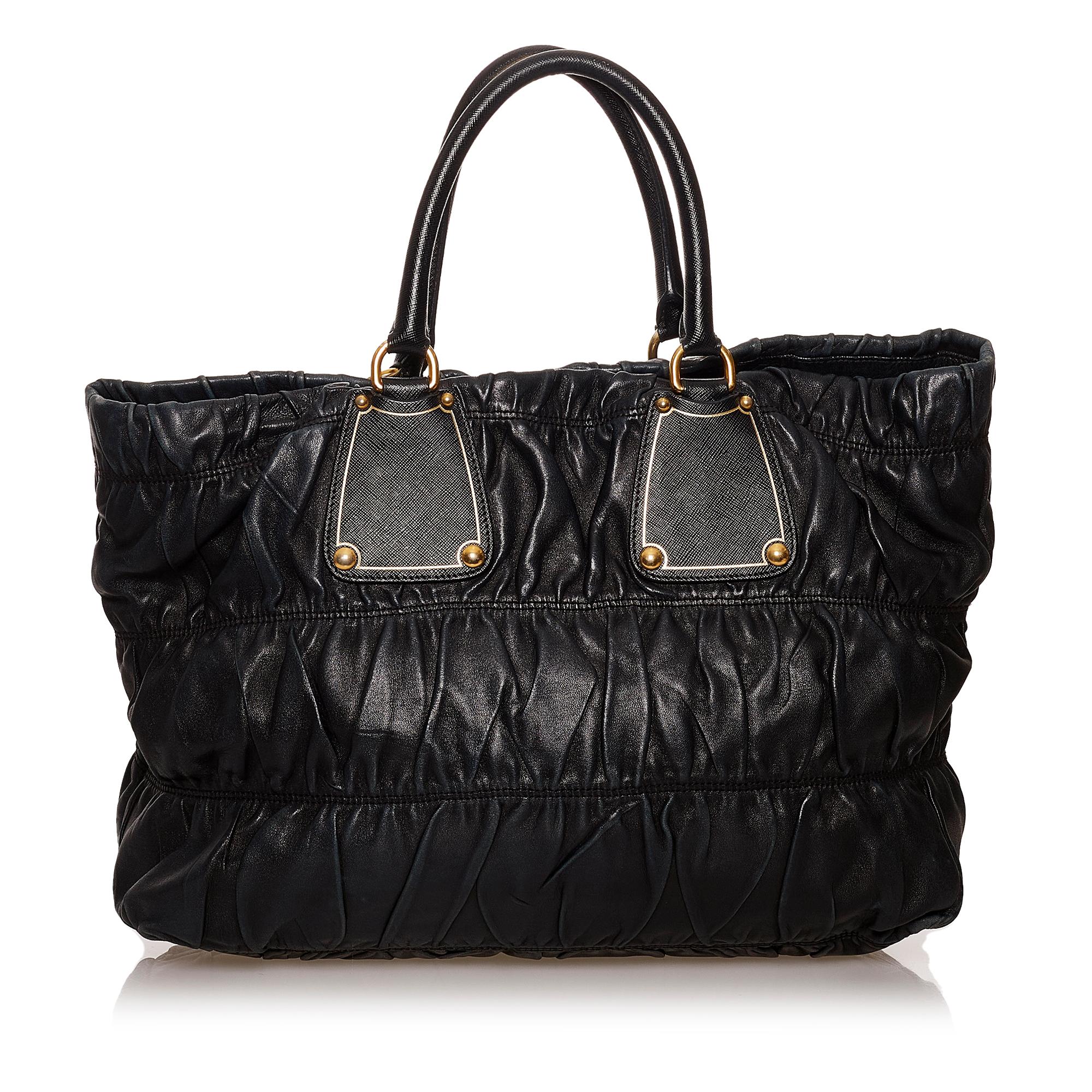 Prada Nappa Gaufre Tote Bag (SHG-29356)