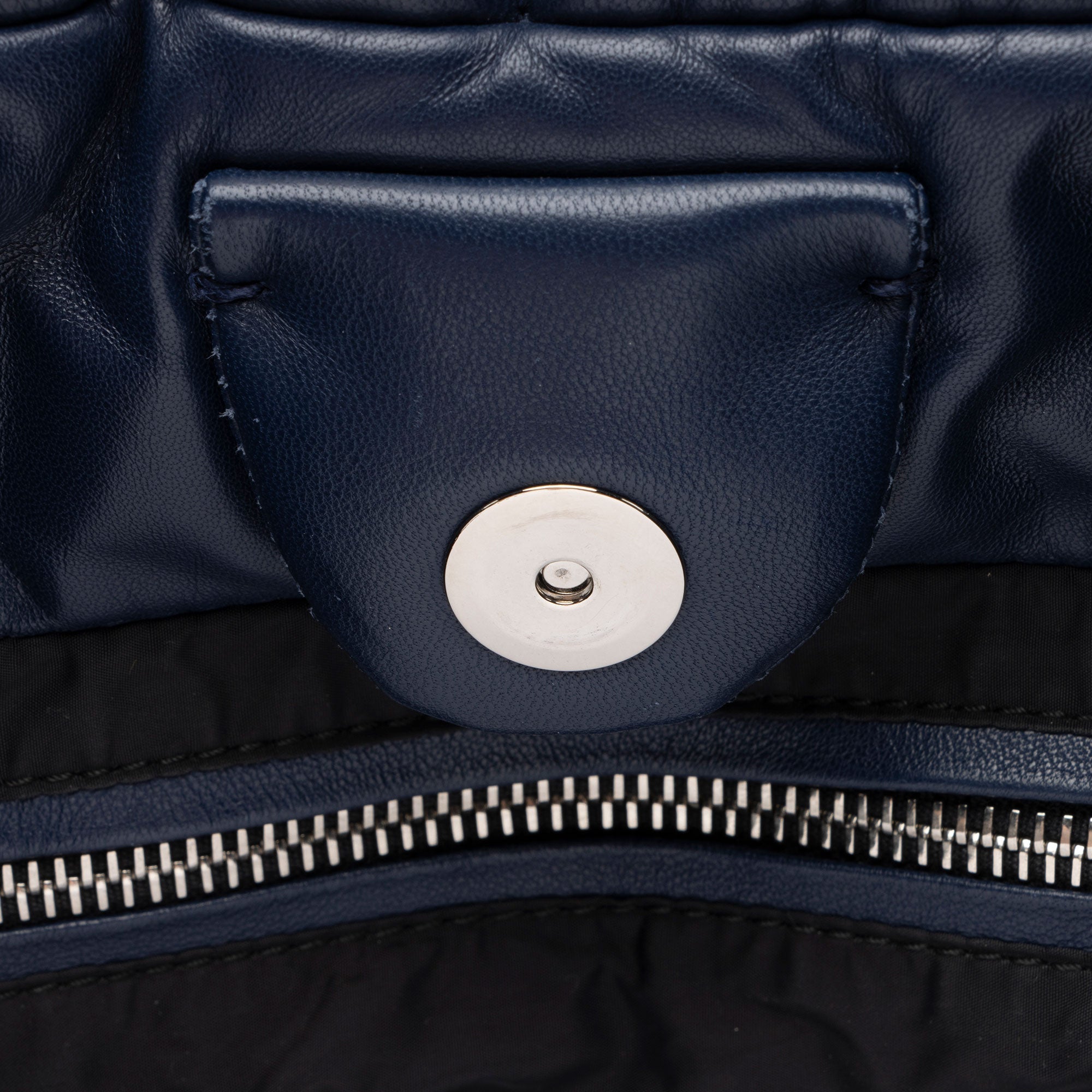Prada Nappa Leather Quilted Bomber Tote (SHF-7Nco1H)