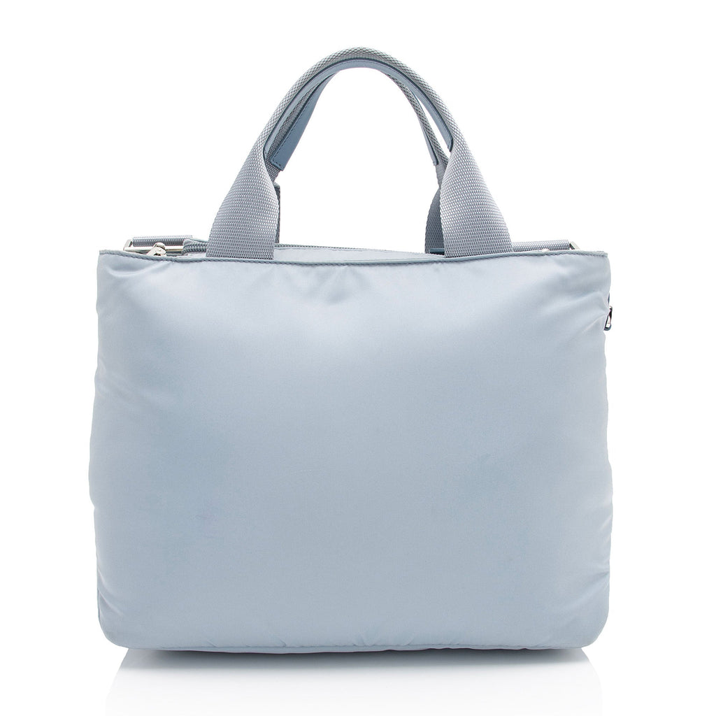 Prada Padded Re-Nylon Front Pocket Tote (SHF-GP11OG)