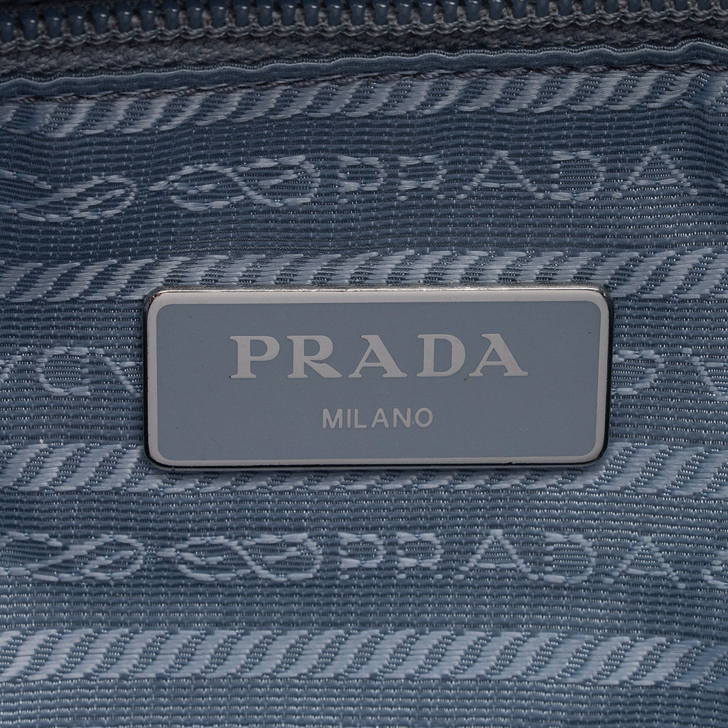 Prada Padded Re-Nylon Front Pocket Tote (SHF-GP11OG)