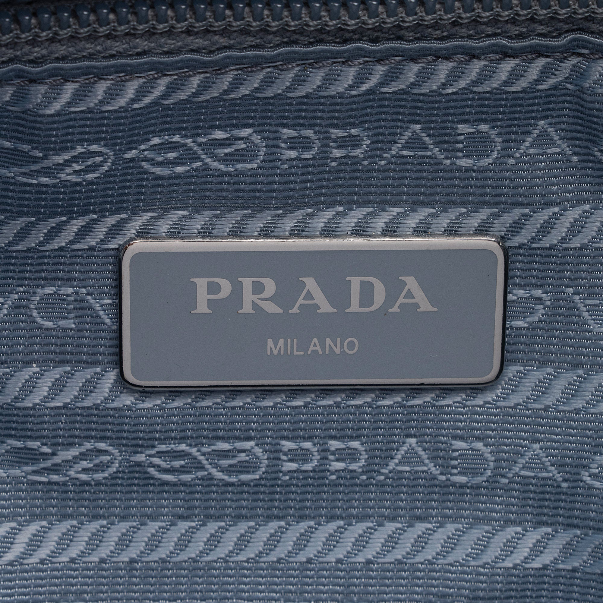 Prada Padded Re-Nylon Front Pocket Tote (SHF-GP11OG)