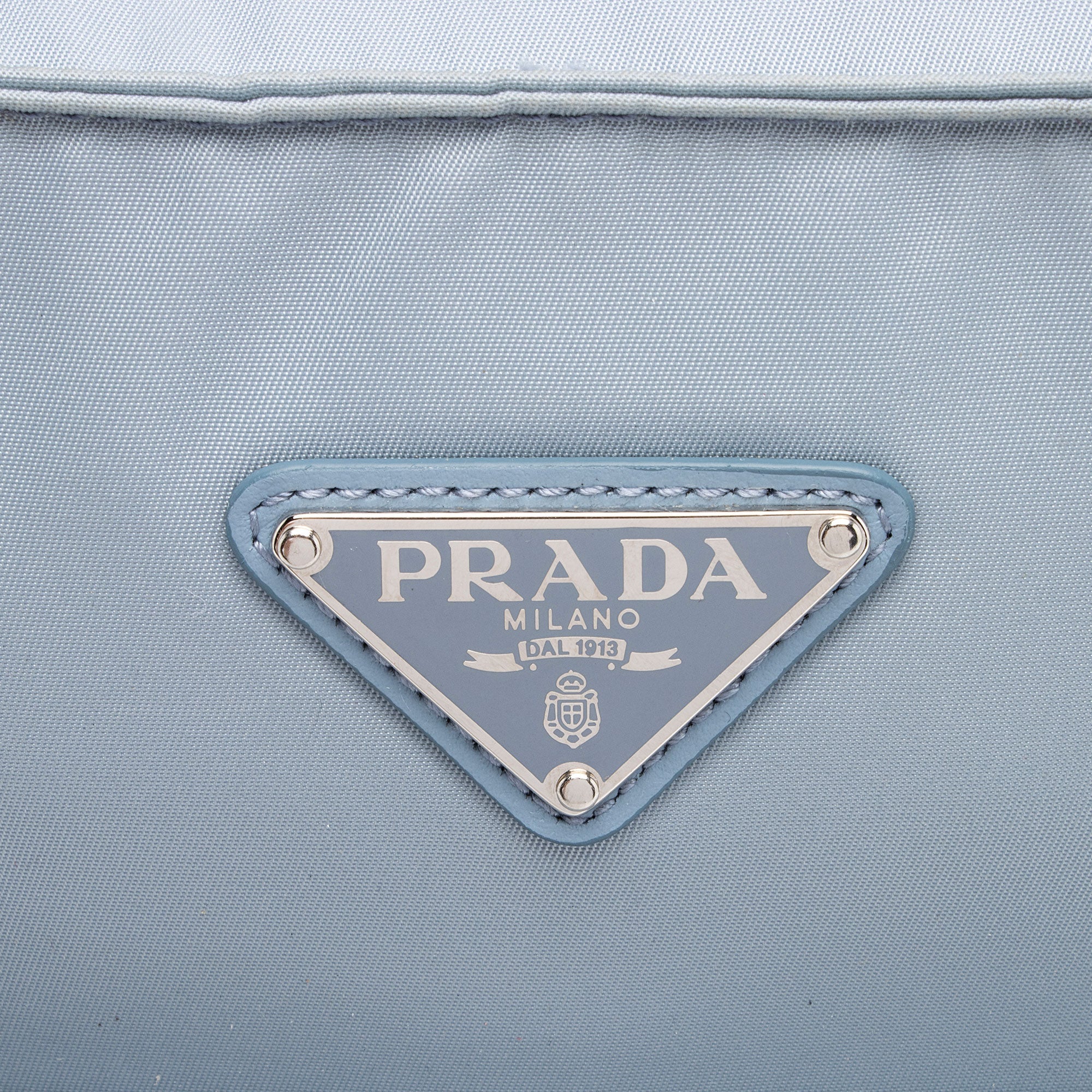Prada Padded Re-Nylon Front Pocket Tote (SHF-GP11OG)