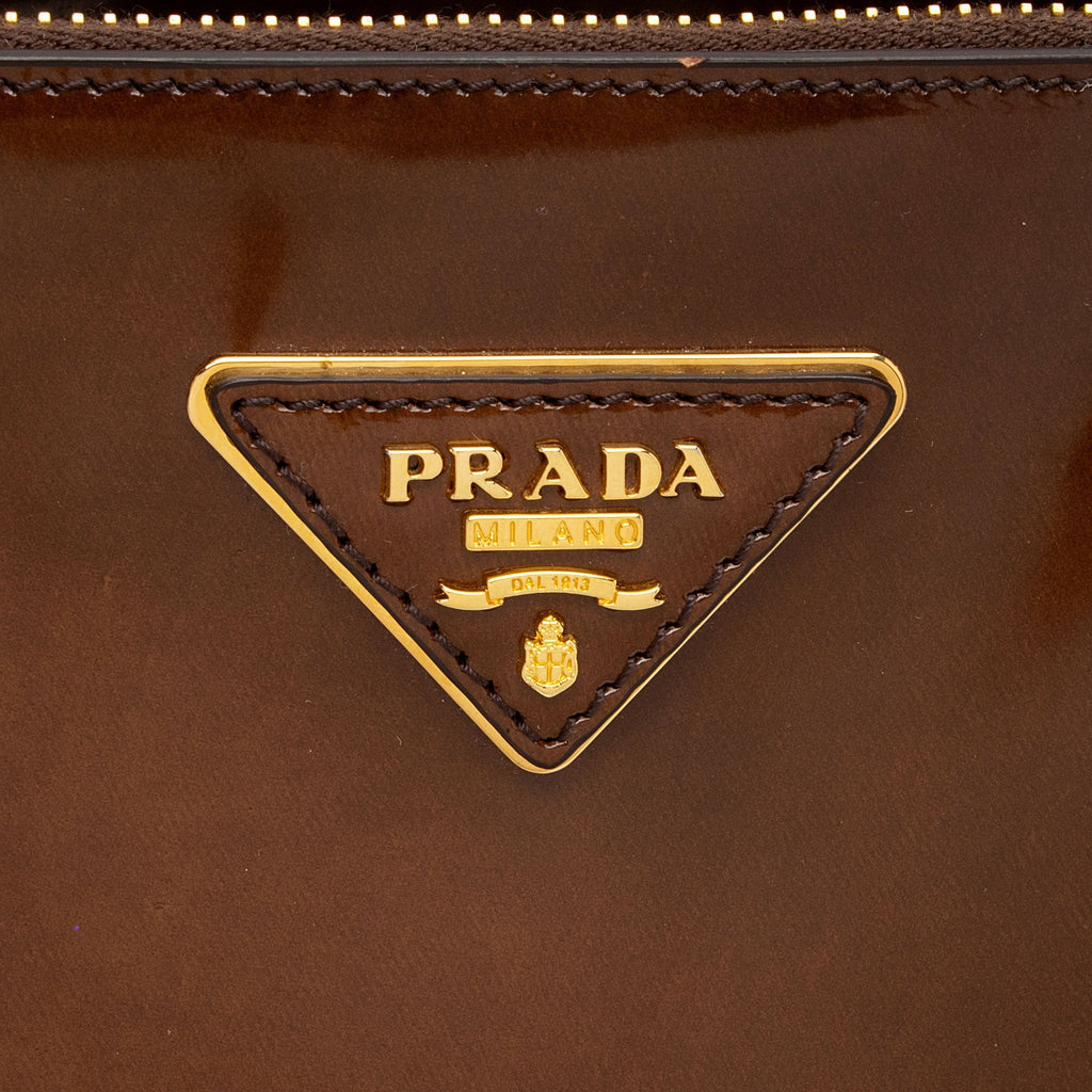 Prada 1:1 Rep Leather Double Zip Medium Tote (SHF-IcFxTz)