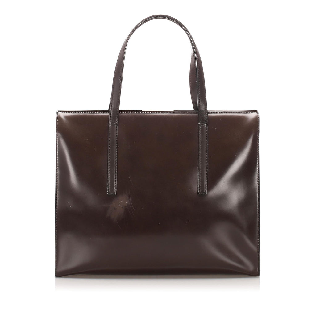 Prada Leather Tote (SHG-24024)