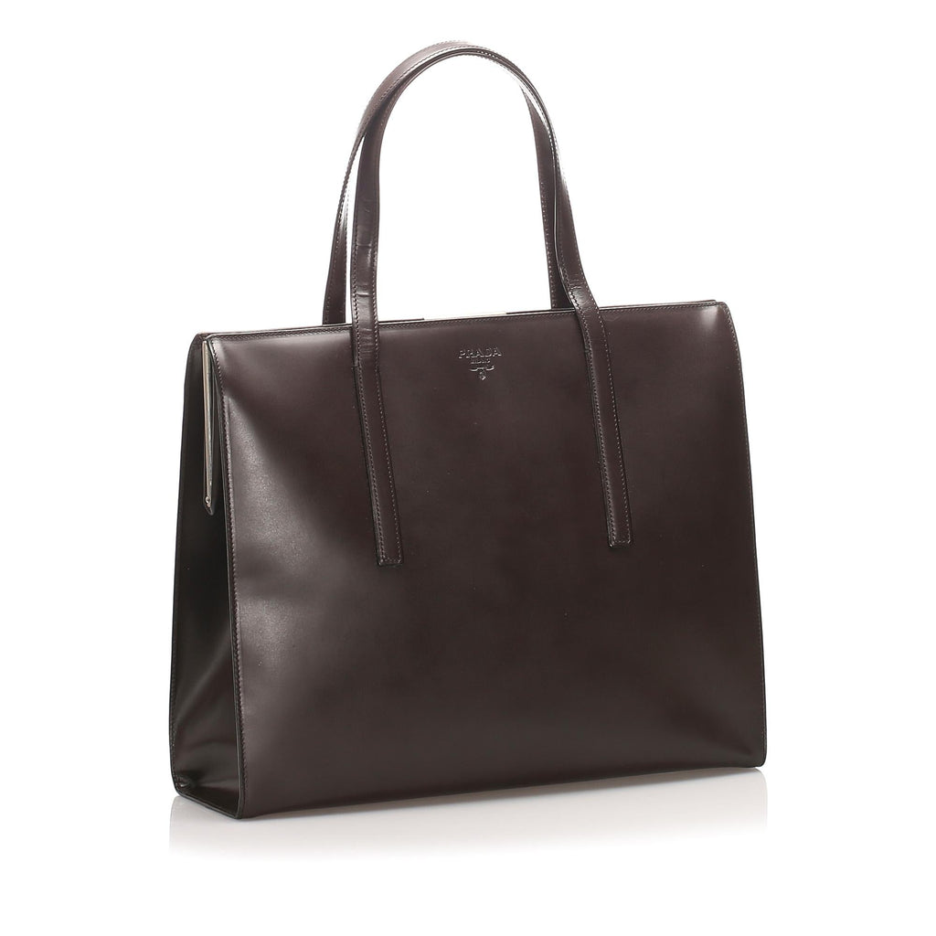 Prada Leather Tote (SHG-24024)