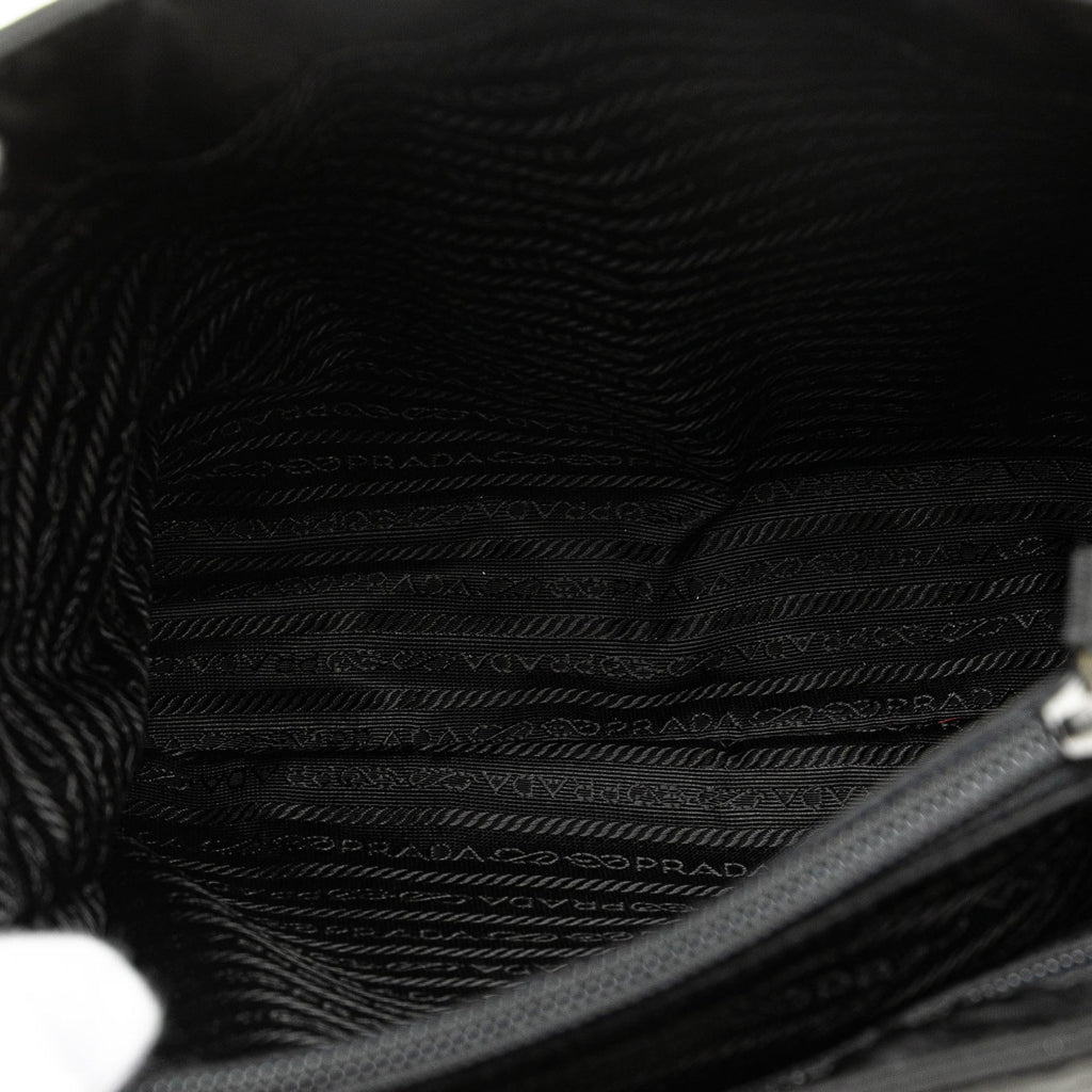 Prada Quilted Tessuto Chain Tote
