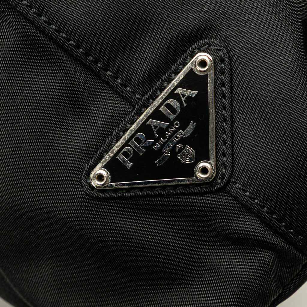 Prada Quilted Tessuto Chain Tote