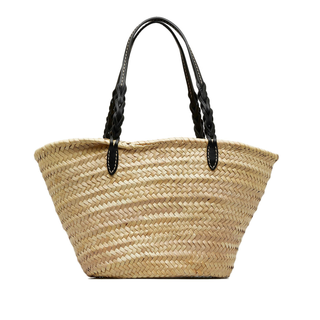Prada Raffia Basket Tote (SHG-Uy1FGj)