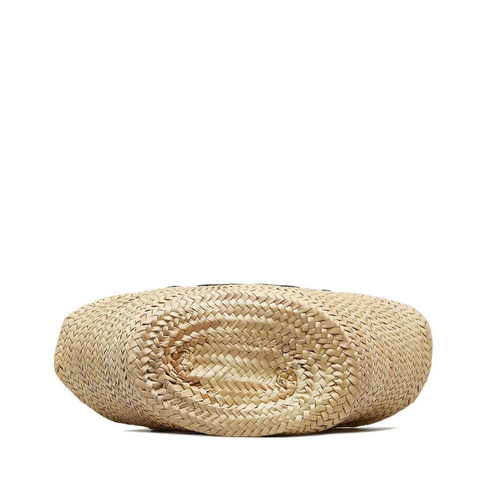 Prada Raffia Basket Tote (SHG-Uy1FGj)
