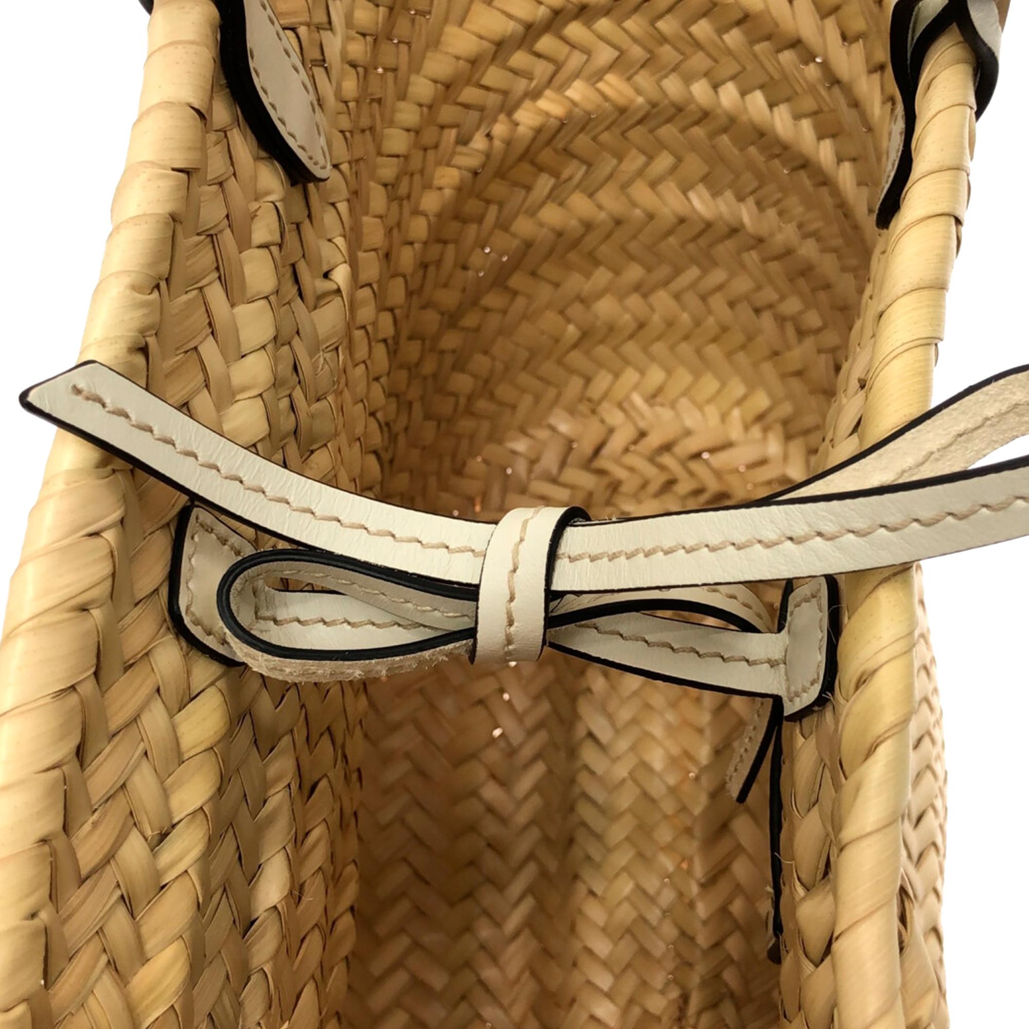 Prada Raffia Basket Tote (SHG-V4nVQy)