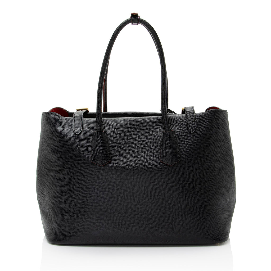 Prada Saffiano Buckle Tote