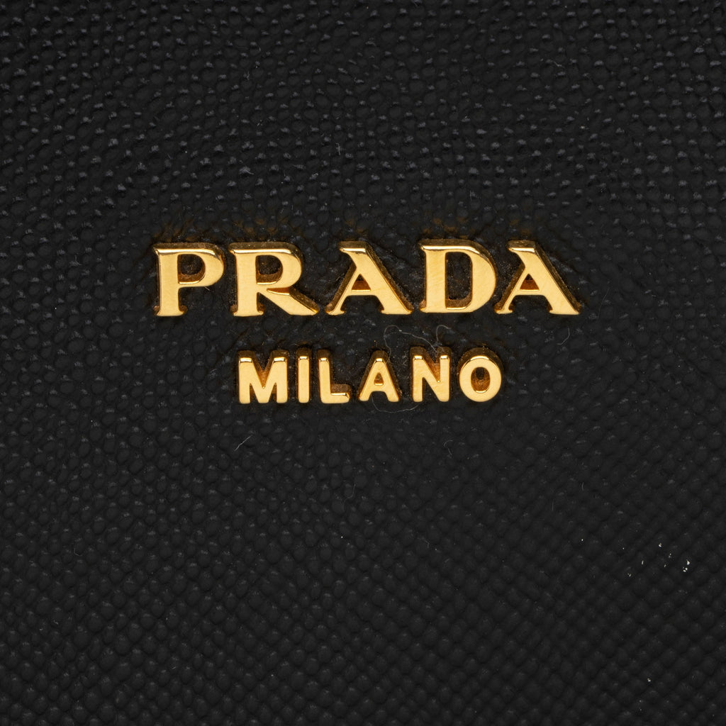 Prada Saffiano Buckle Tote