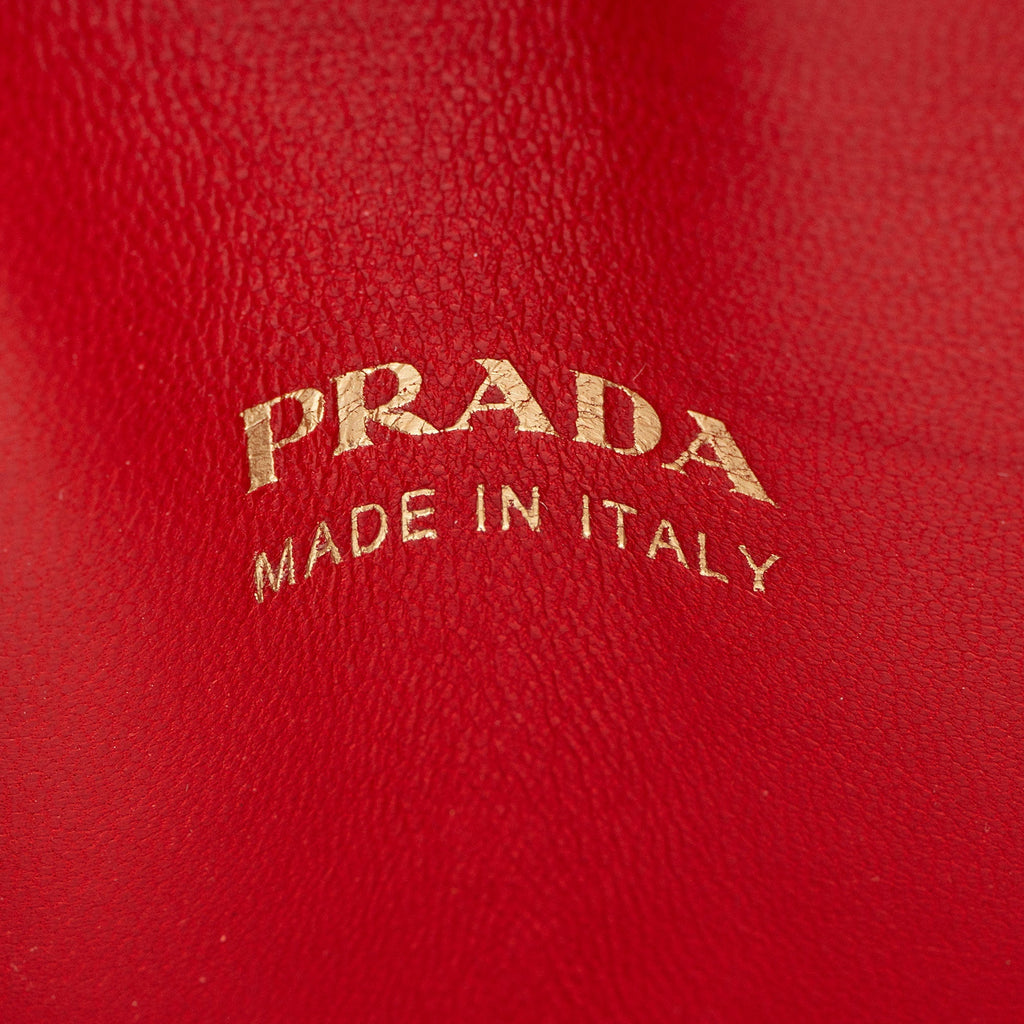 Prada Saffiano Buckle Tote