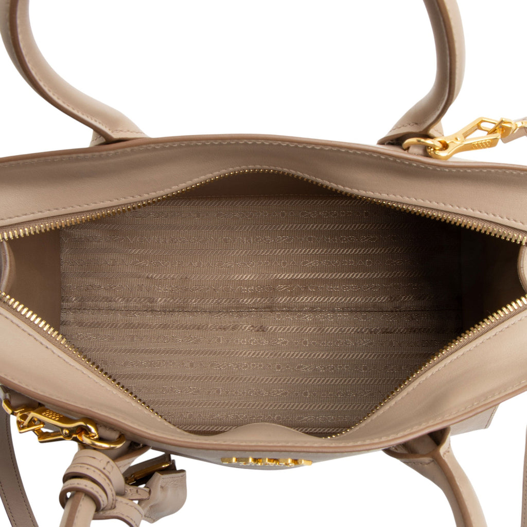 Prada Saffiano City Calf Esplanade Medium Tote