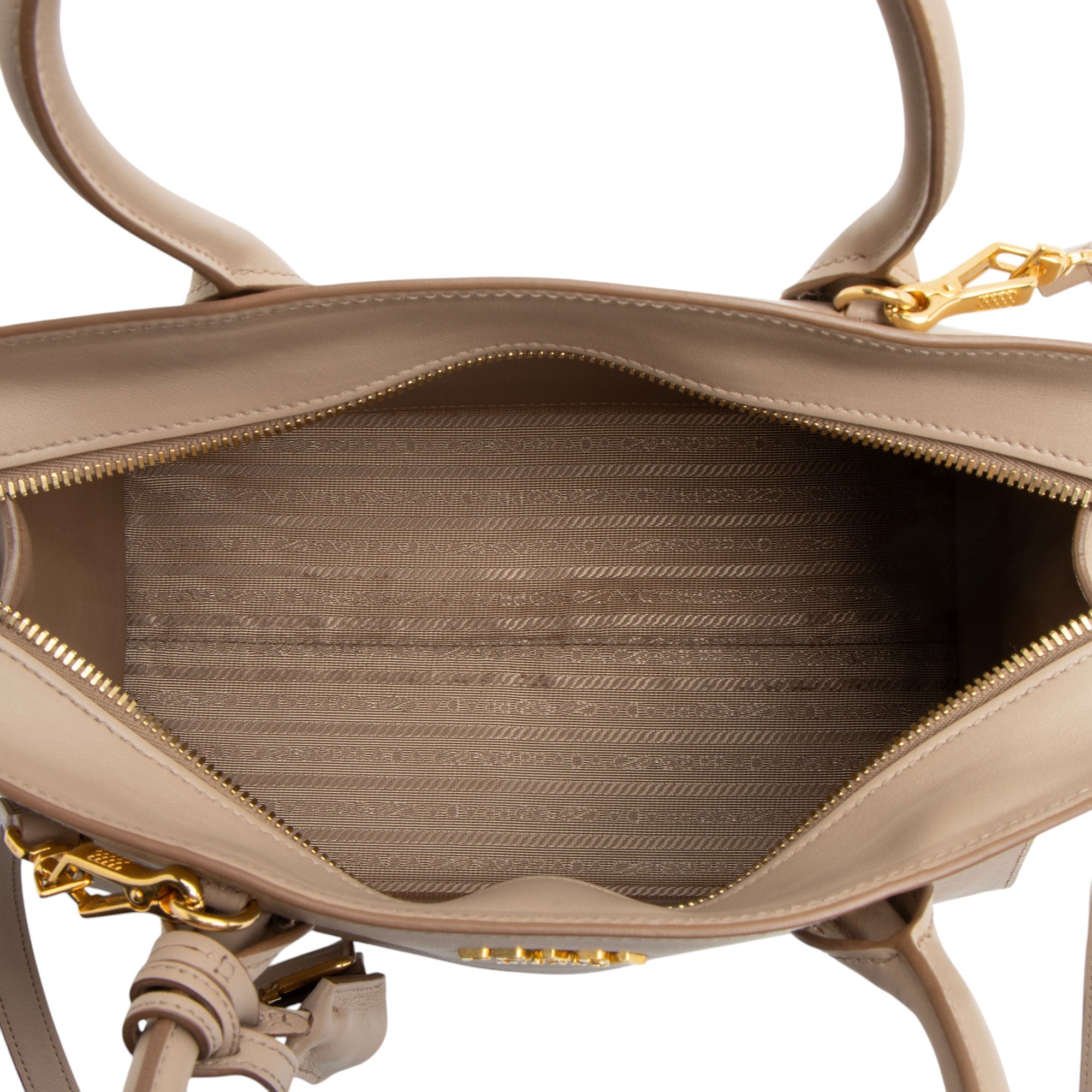 Prada Saffiano City Calf Esplanade Medium Tote