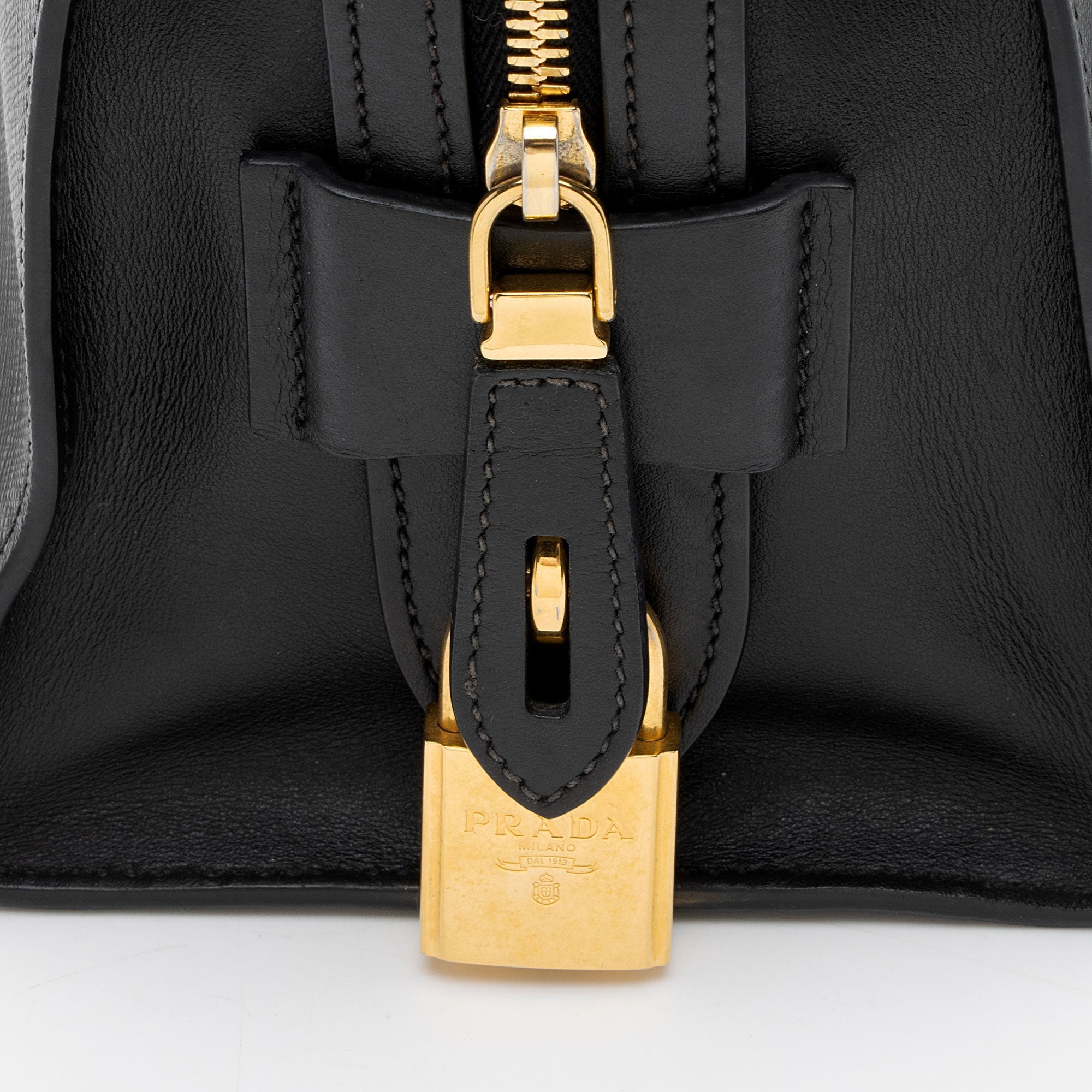 Prada Saffiano City Calf Esplanade Small Tote