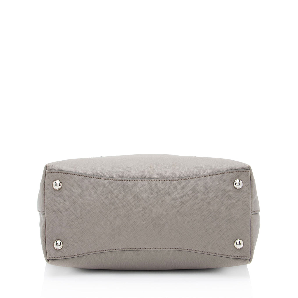 Prada Saffiano Cuir Buckle Tote