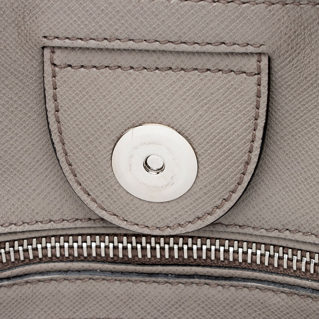 Prada Saffiano Cuir Buckle Tote