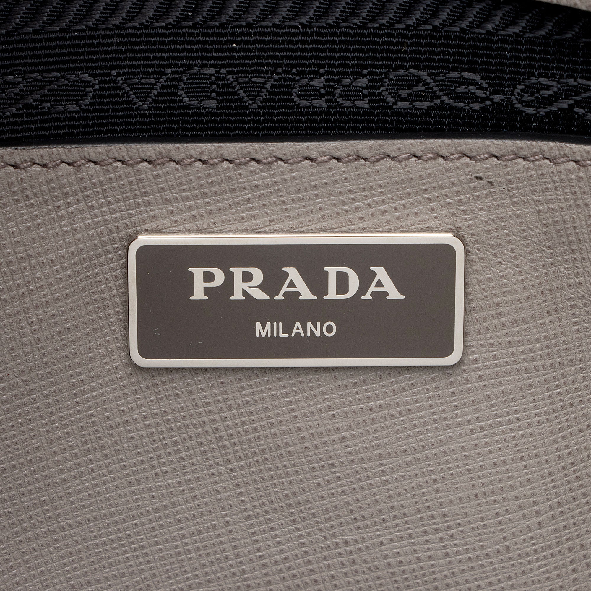 Prada Saffiano Cuir Buckle Tote