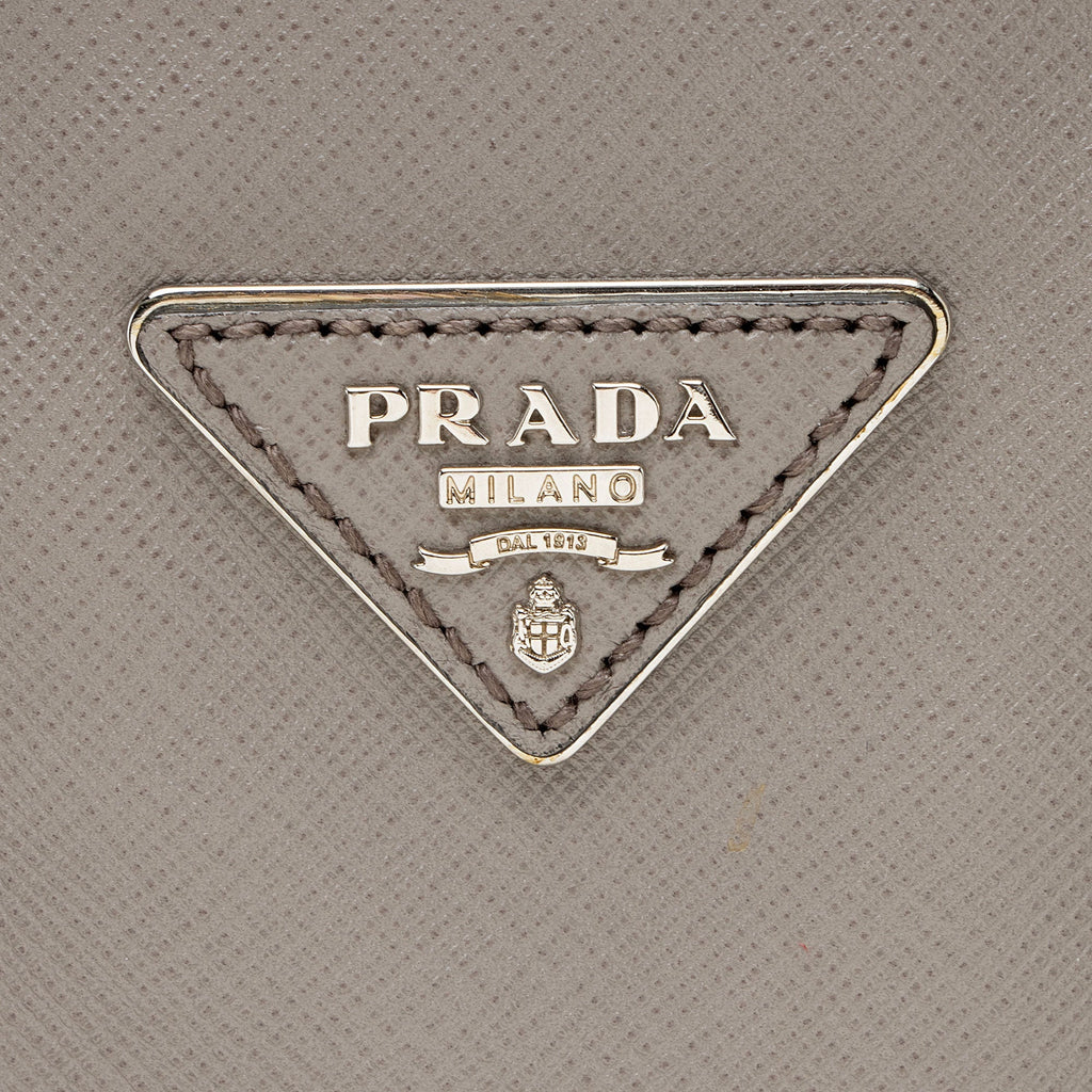 Prada Saffiano Cuir Buckle Tote