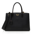 Prada Saffiano Cuir City Bibliotheque Large Tote (SHF-22478)