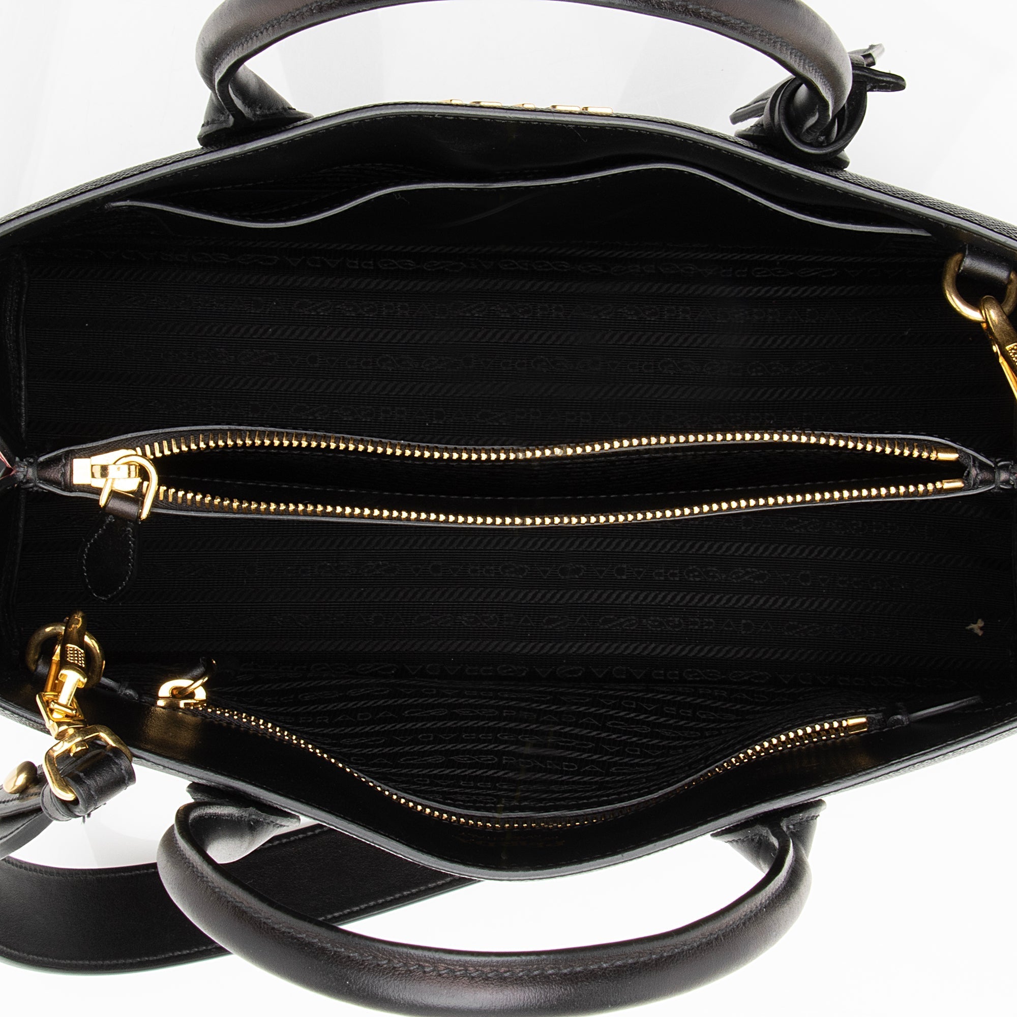 Prada Saffiano Cuir City Bibliotheque Large Tote (SHF-22478)