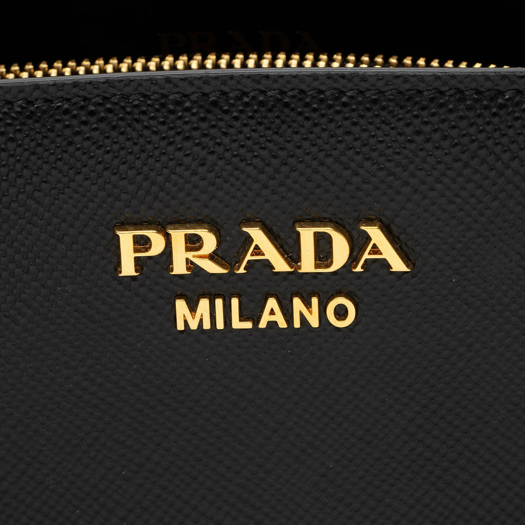 Prada Saffiano Cuir City Bibliotheque Large Tote (SHF-22478)
