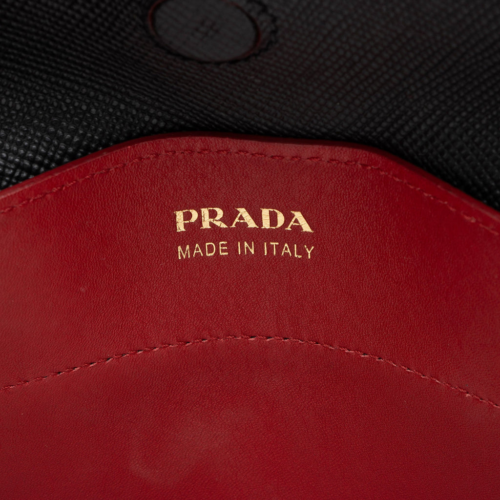 Prada Saffiano Cuir Double Handle Large Tote