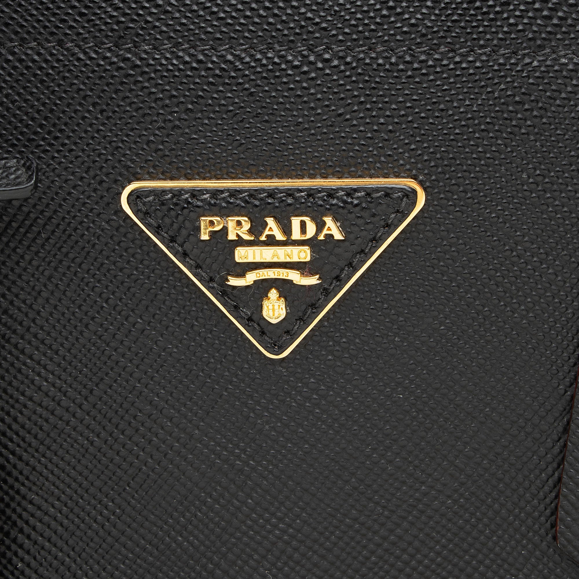 Prada Saffiano Cuir Double Handle Large Tote