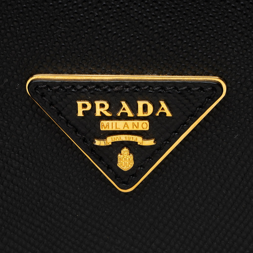 Prada Saffiano Cuir Double Handle Large Tote
