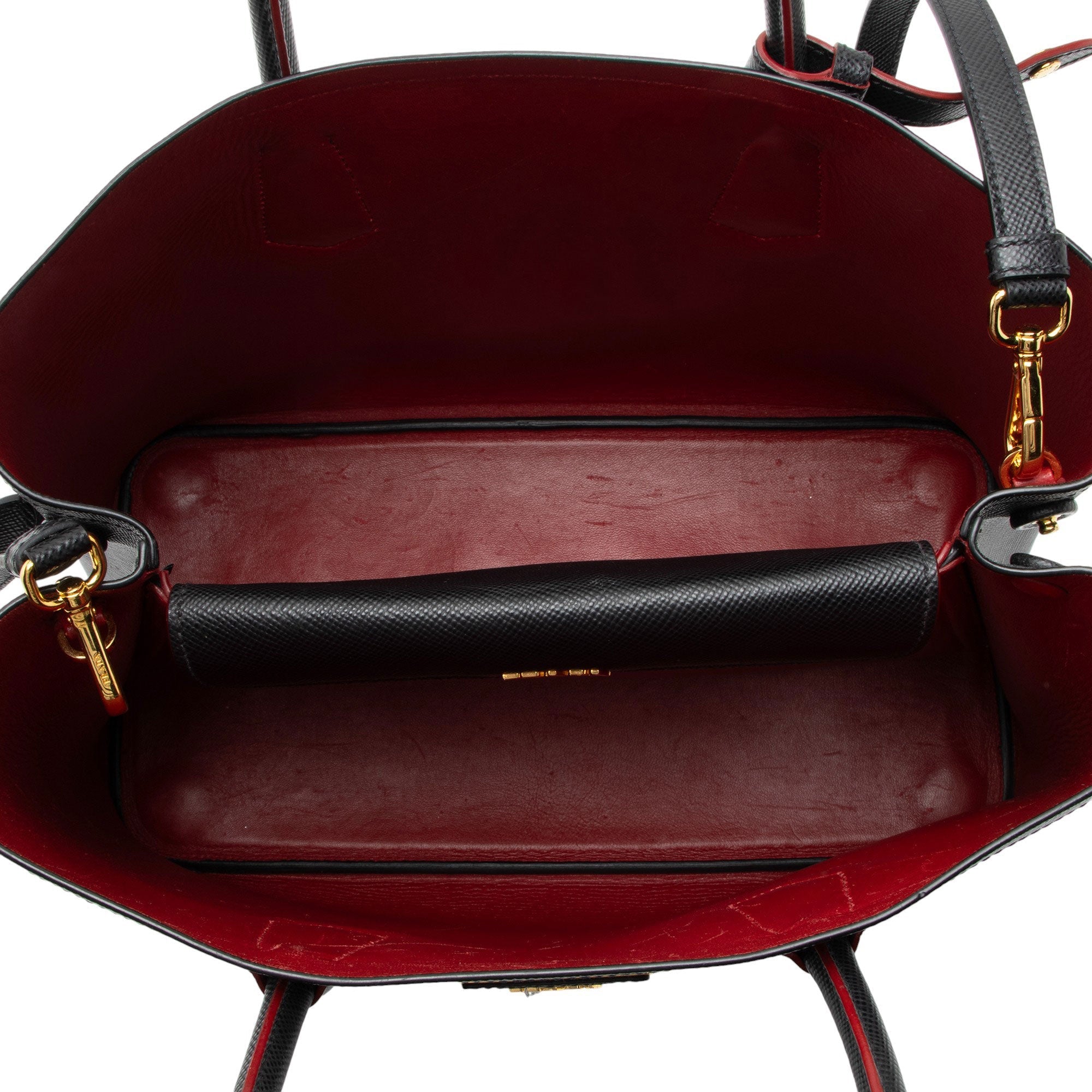 Prada Saffiano Cuir Double Handle Large Tote