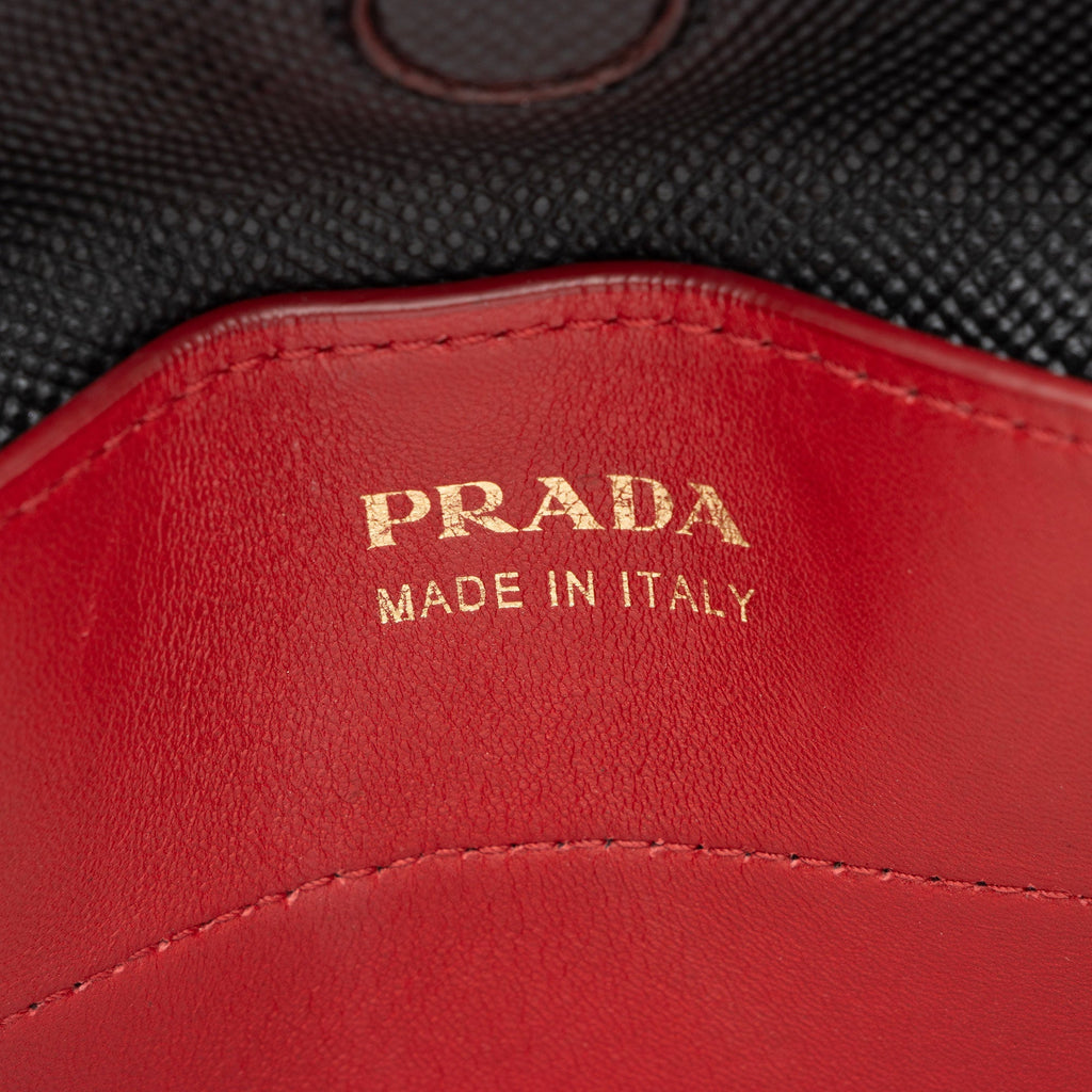 Prada Saffiano Cuir Double Handle Medium Tote (SHF-vwIdlX)
